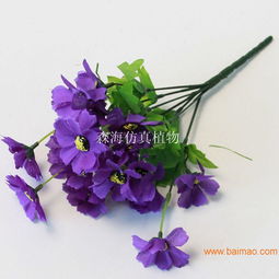 人造小樱花仿真花的室内外景观工程应用与设计施工