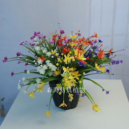 仿真花艺 现代室内外绿植景观工程的新宠